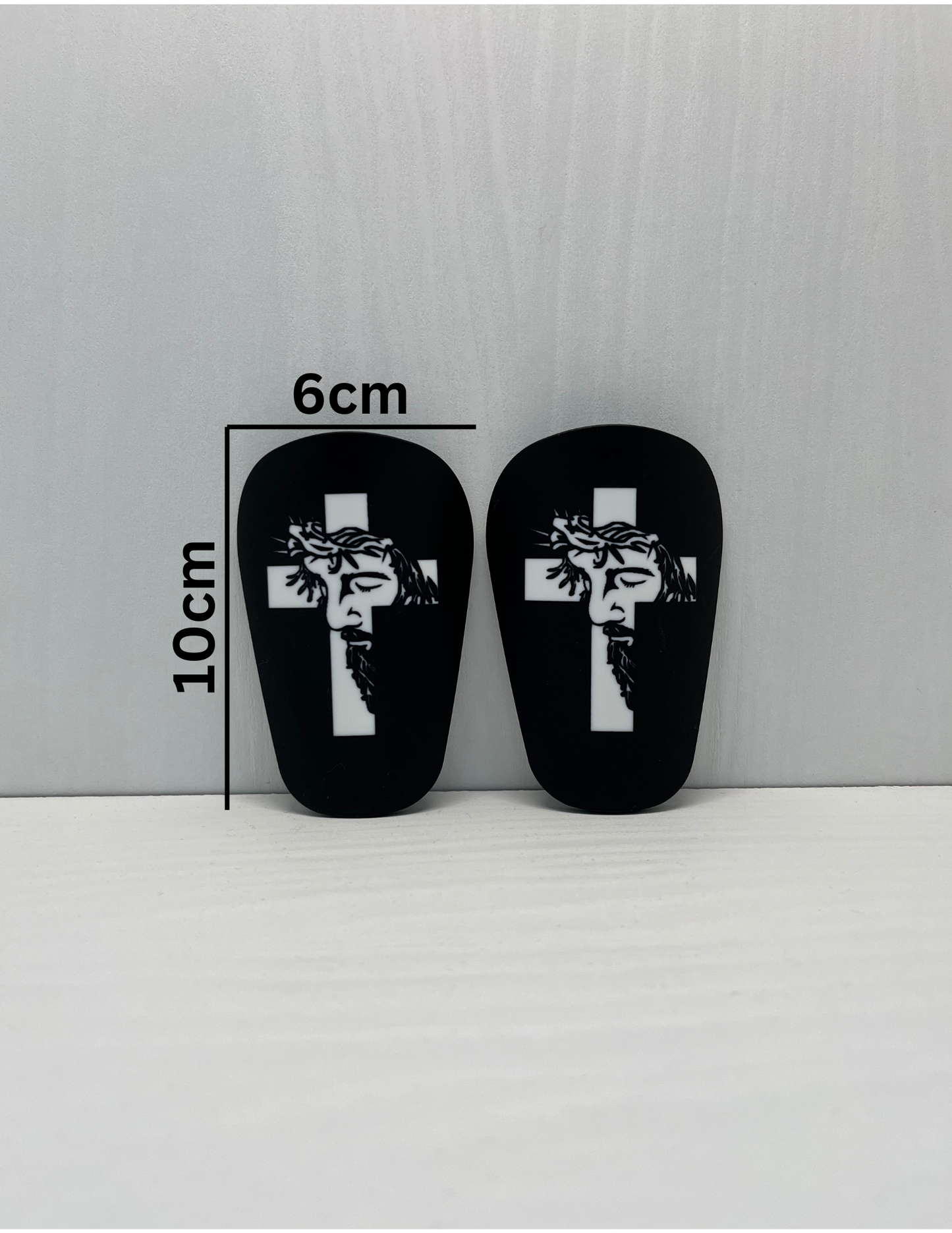 Anointed Athlete Black Shin Pads |Mini Small|