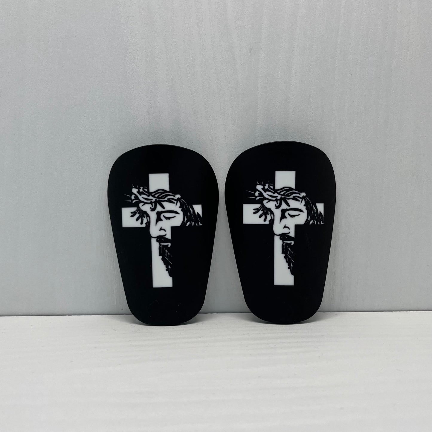Anointed Athlete Black Shin Pads |Mini Small|