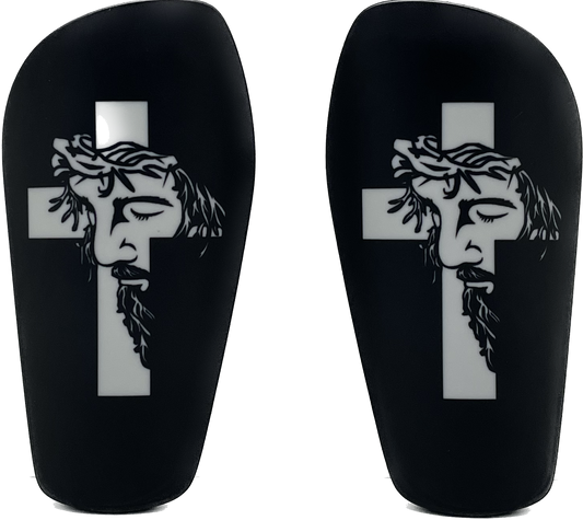 Anointed Athlete Black Shin Pads